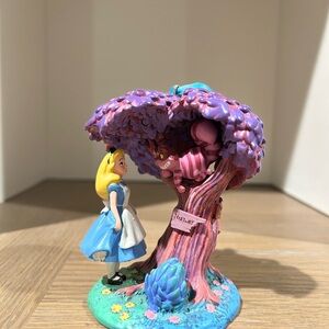 Disney Alice and Cheshire Cat Ornament - Purple and Blue
